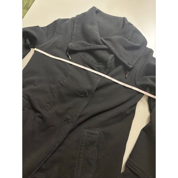 Lululemon Gratitude Wrap snap up jacket Black - Picture 8 of 14
